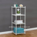 Revestimiento en polvo de metal Square Wire Livingroom Corner Rack / toalla Rack (CJ454590B4C)